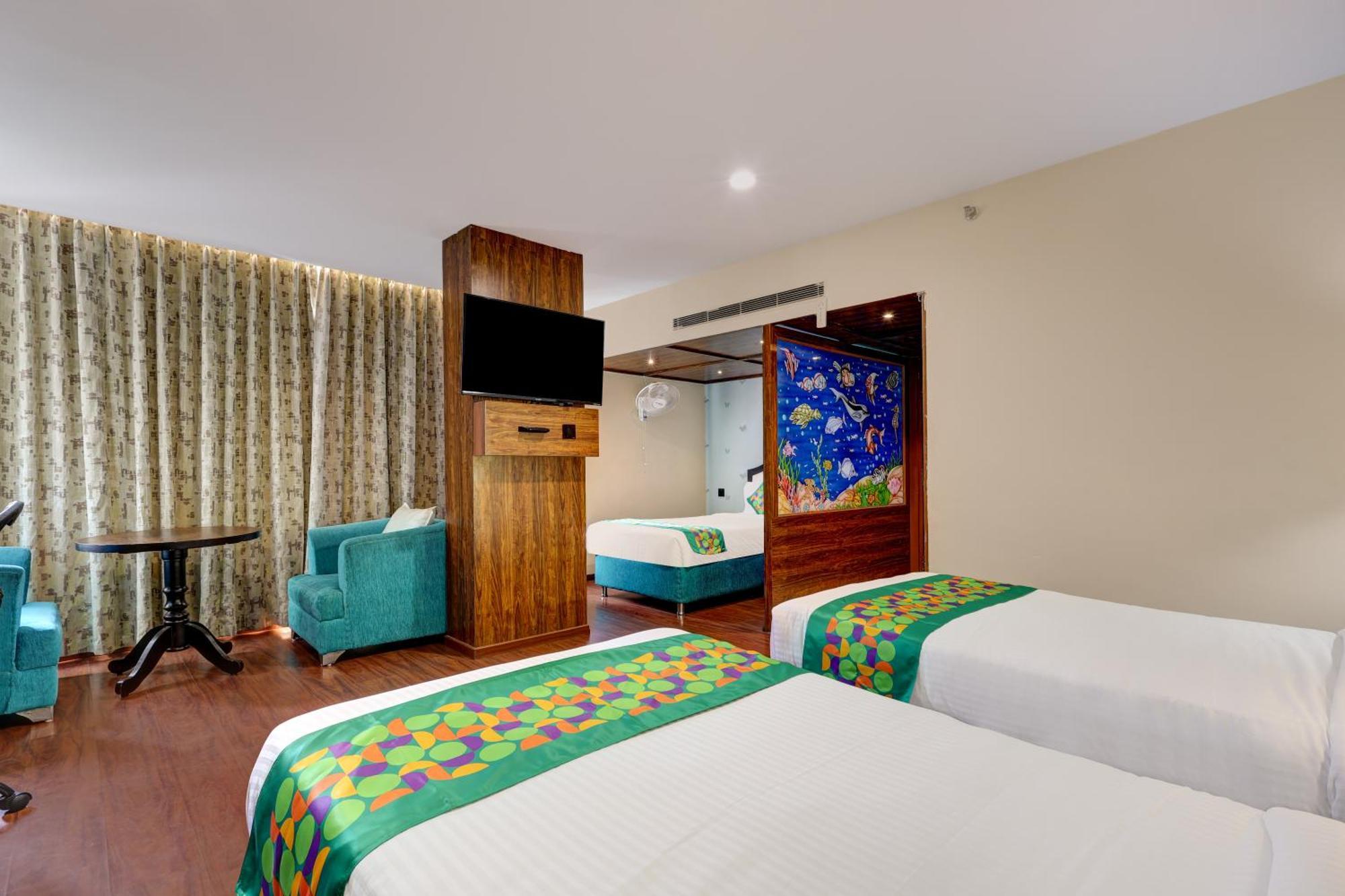 Treebo Blak & Wite Rk Beach Visakhapatnam Exterior photo